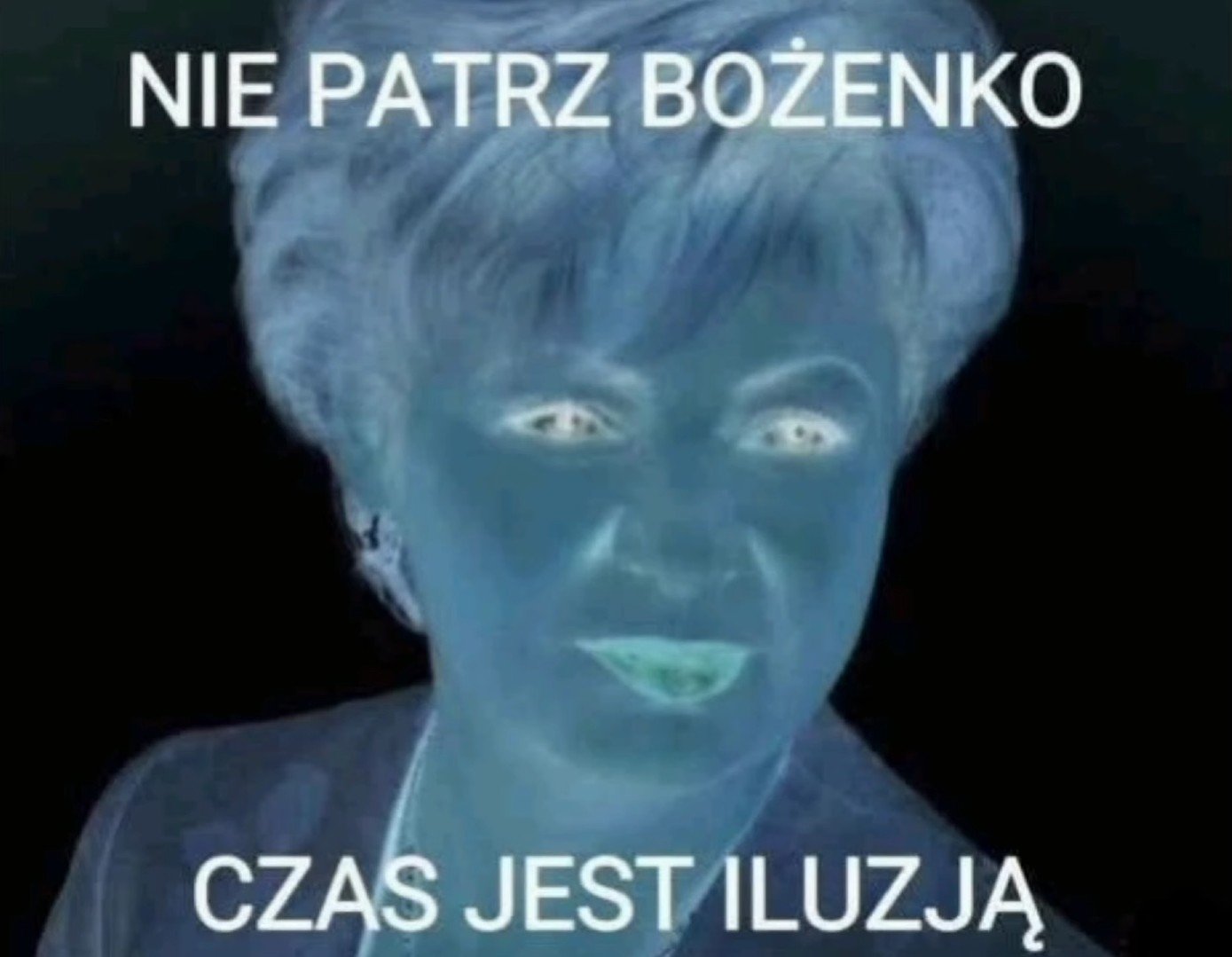 czas jest iluzją